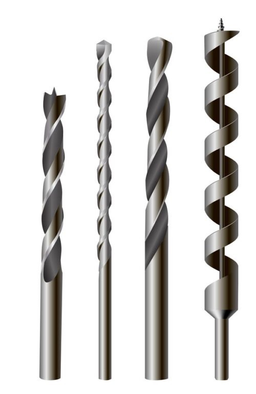 1 - 40 mm Drill Bits Hex Shank 50 - 300 mm