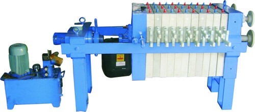 PAM Mild Steel Plate and Frame Type Filter Press 500-1000 litre/hr