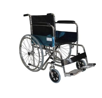 16138-333_image_0.jpg Instant Mobility Victory Manual Stainless steel Wheel Chair 120 kg