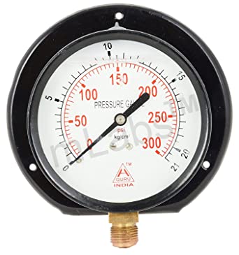 0 - 300 psi Pressure Gauge