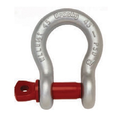 16140-605_image_0.jpg Crosby Grade 6 Screw Pin Bow Shackle 1-3/4 inch 25 ton