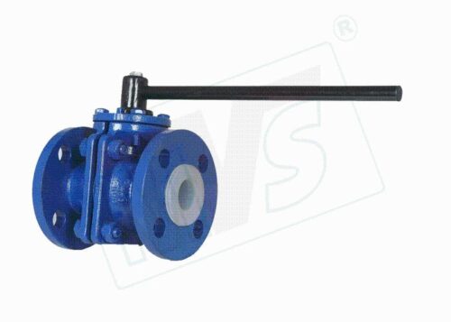 MVS NB 50 Full Bore Ductile Iron PFA Lined Ball Valve