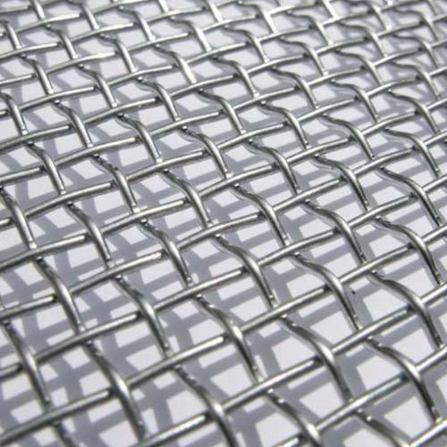 16143-218_image_0.jpg Balaji Enterprises Crimped Wire Mesh 2.5 mm Stainless Steel