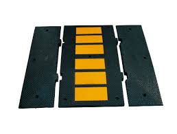Rubber Speed Breaker Black and Yellow
