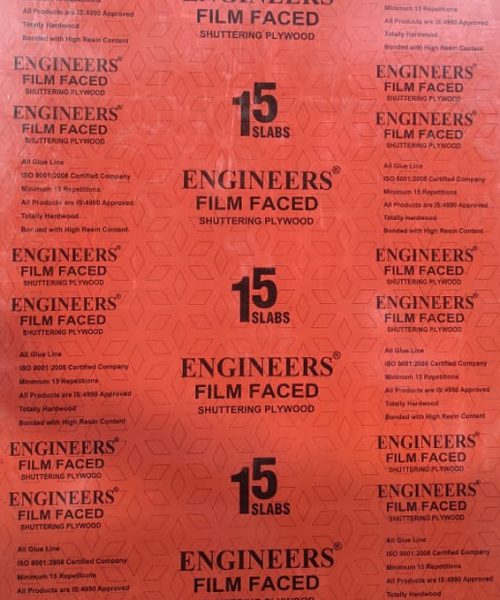 Engineers 12 mm Film Faced Shuttering Plywood 10 x 4 ft
