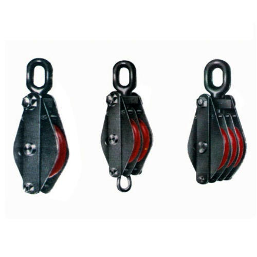 MS SS CI Wire Rope Pulleys 1-20 ton