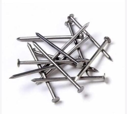 9 Gauge Mild Steel Round Wire Nail 3 inch