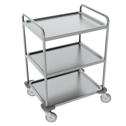 RAJ INDUSTRIES Instrument Trolley SS 1250x1000x450 mm