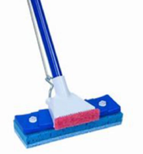Sponge Mop Plastic 45 x 15 cm Blue