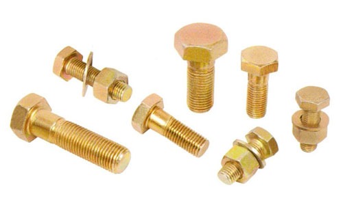16207-874_image_0.jpg M16 Fully Threaded Bolts 500 mm Brass