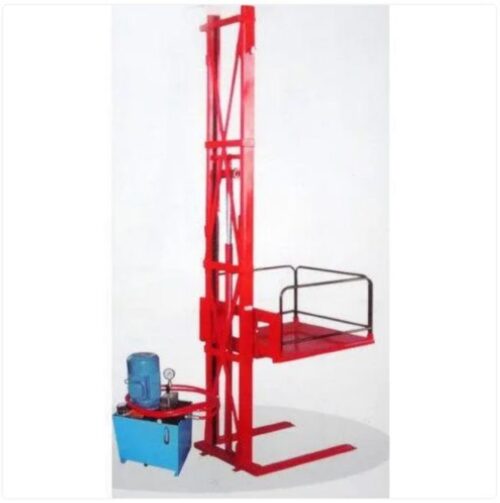 16236-699_image_0.jpg Maruti Mild Steel 5 ft Hydraulic Goods Lift 1 - 2 ton