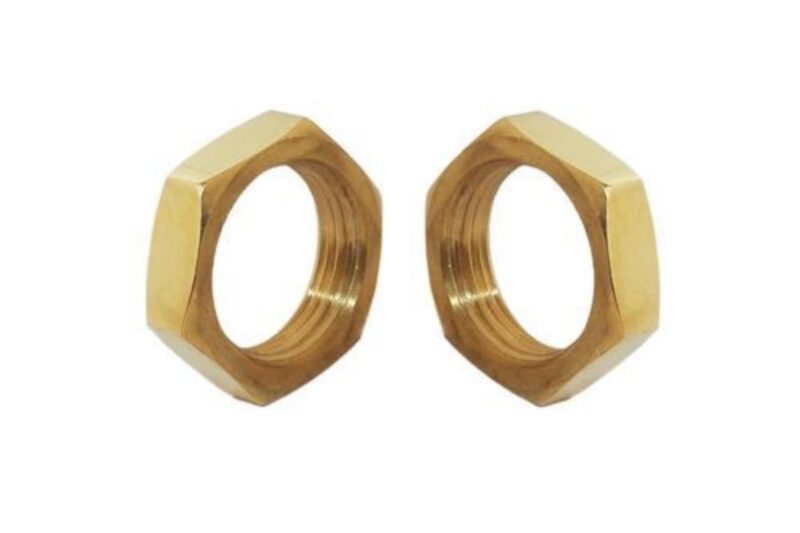 1 inch Hexagon Head Nuts Brass