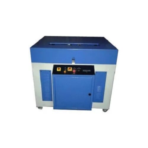 Strapping Machines 2 sec/strap Automatic Three Phase White and Blue