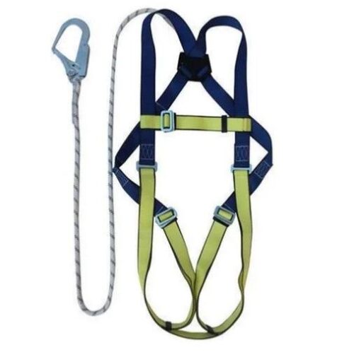 Polyester Full Body Scaffold Hook Safety Harness M