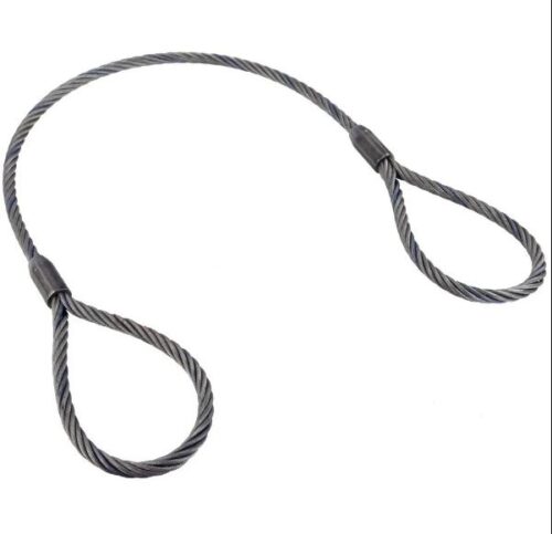 FERRETERRO 2 ft Eye and Eye Wire Rope Sling 5 ton