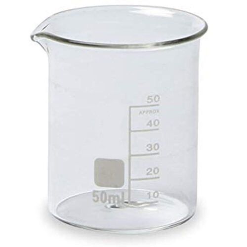 BOROSIL Borosilicate Glass Low Form Beaker 50 mL