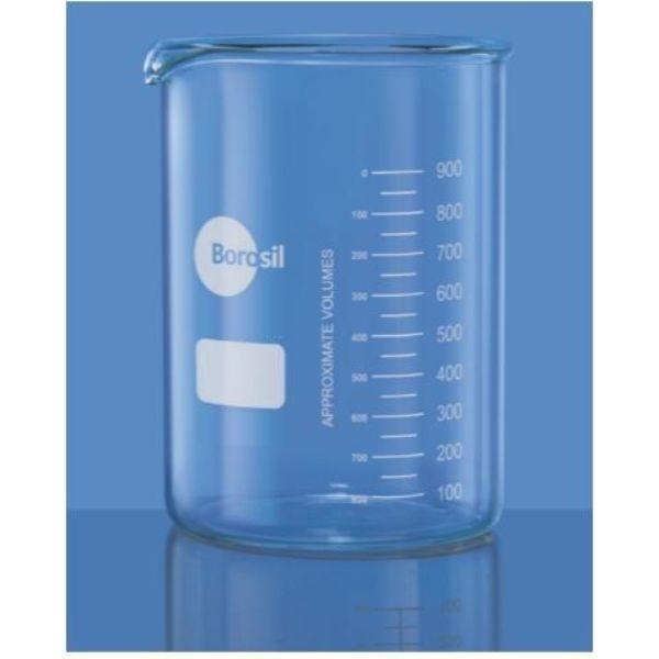 16249-123_image_0.jpg BOROSIL Borosilicate Glass Low Form Beaker 500 mL