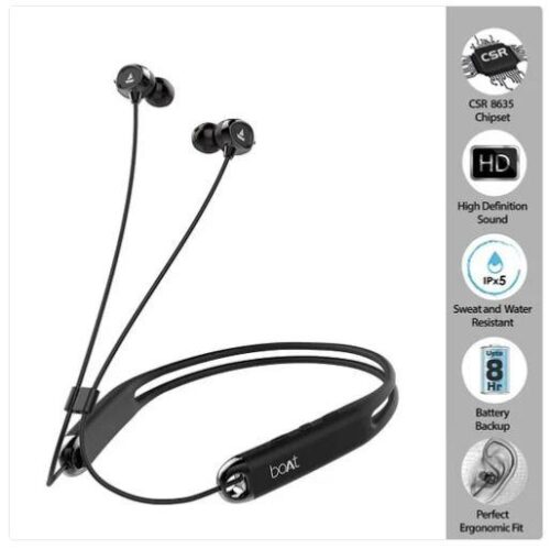 Wireless 35 cm Black Headsets