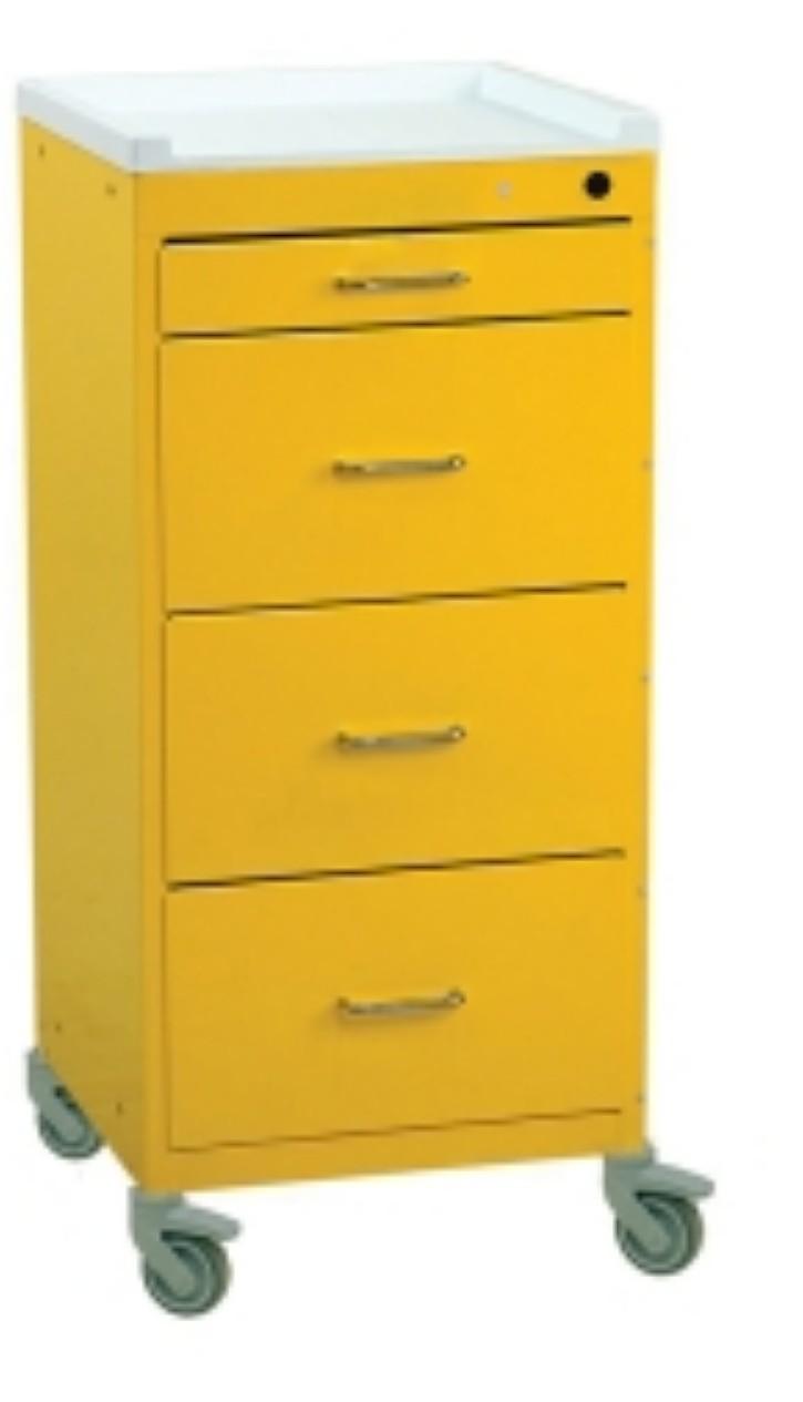 16262-118_image_0.jpg TRIPURA ENTERPRISE 4 Drawer Mild Steel Tool Trolley