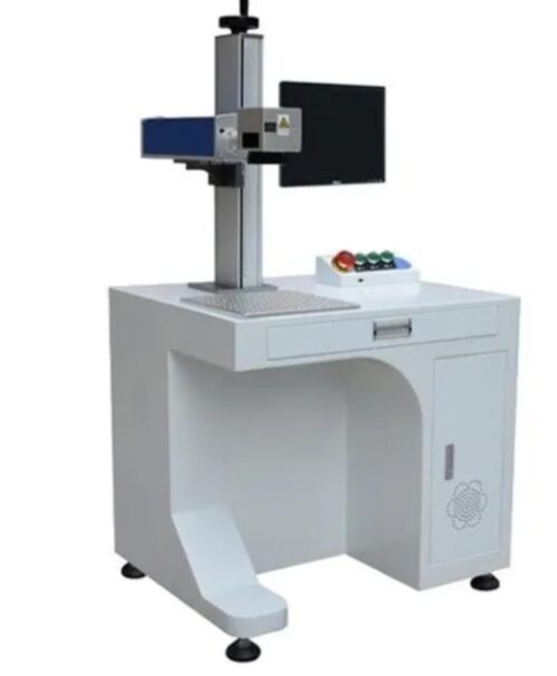 MSPL Semi Automatic Fiber Laser Marking Machine