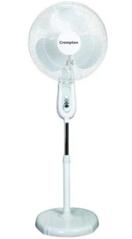 Crompton Esteem 400 mm White Pedestal Fan