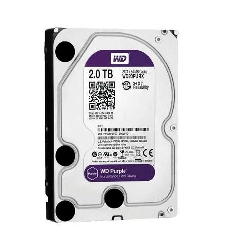 WD 2 TB Internal HDD Hard Drive SATA Silver