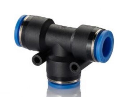 One Touch Union Tee 4 - 16 mm Plastic