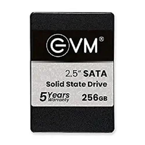 EVM 256 GB External SSD Hard Drive SATA Black