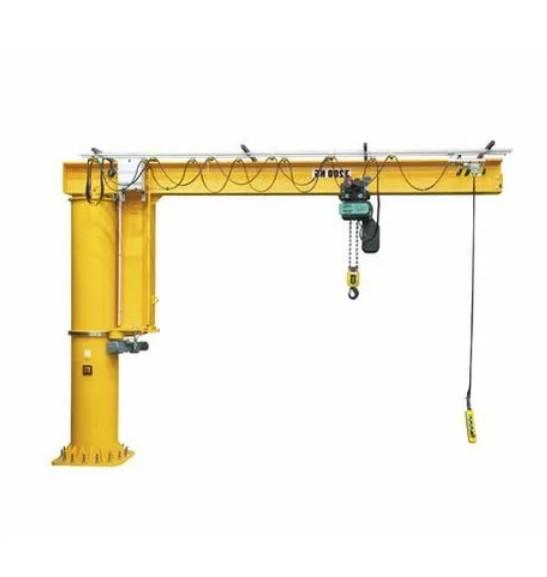 16275-563_image_0.jpg 5 - 10 ton Motorized Pillar Mounted Jib Crane Single Girder