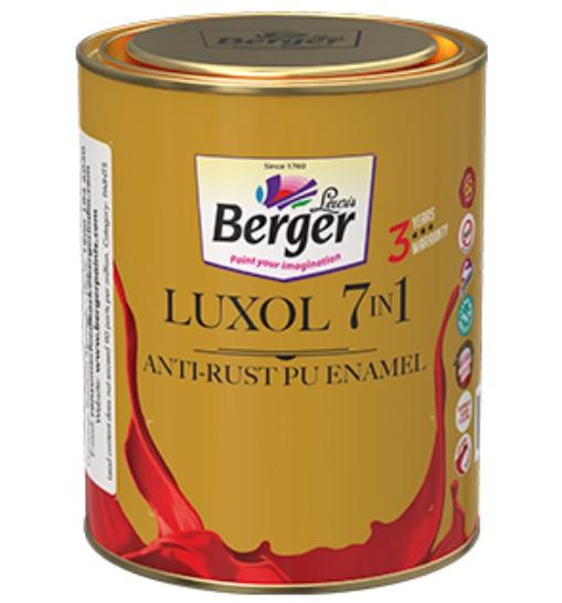 Berger Luxol 7 in 1 Solvent Based Blue Enamel Paints