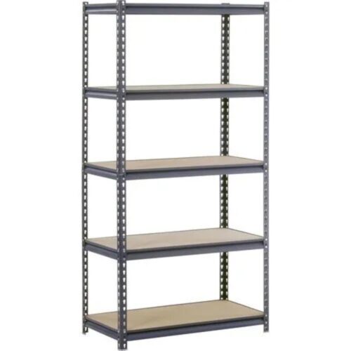 Mild Steel Angle Frame 5 layers Industrial Racks 4.5 ft