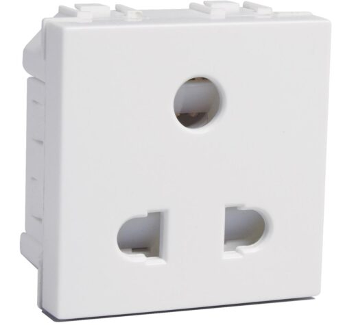 HAVELLS 6 A White 3 Pin Plug Electrical Sockets