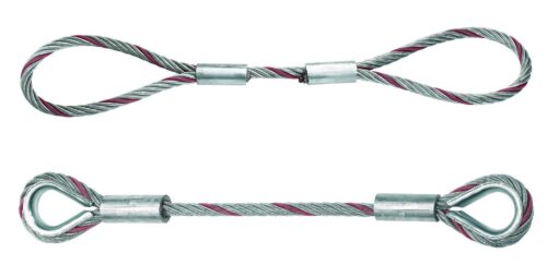 10 ft Thimble and Thimble Wire Rope Sling 10 ton