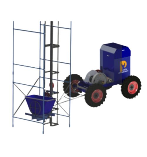 16289-155_image_0.jpg Pratik Engineering Electric Builder Hoist upto 500 kg