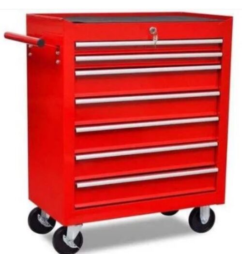 16297-32_image_0.jpg VETRI 7 Drawer Mild Steel Tool Trolley