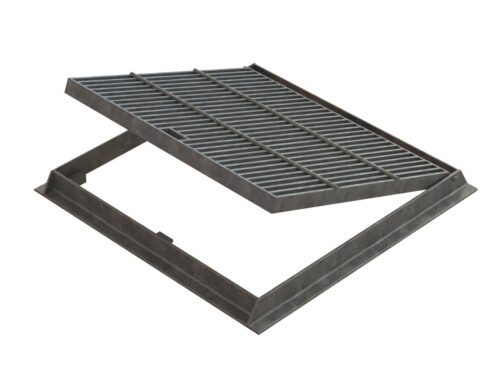 16303-906_image_0.jpg NELLP Cast Iron-IS:210 Channel Grating 225 x 225 mm