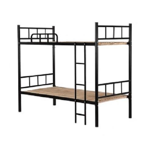 Sharon Steel 2 Tier Hostel Bed 6 x 3 ft Black