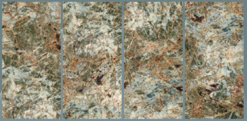 OASIS Aquamarina Luxury 800 x 1600 mm Multicolour High Glossy Vitrified Tile