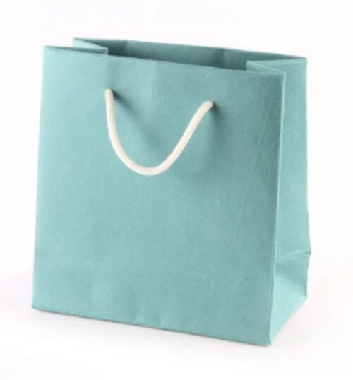 Plain Paper Bag 3 kg Sky Blue