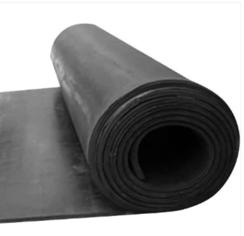 0.5 - 25 mm Black Rubber Sheet