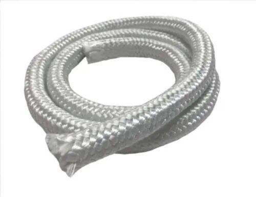 Fiberglass Braided 20 mm Ropes White