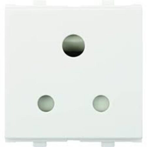 GOLDMEDAL ELECTRICALS 6 A White 3 Pin Plug Electrical Sockets