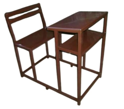 Iron 1 Seater Student Bench Desk