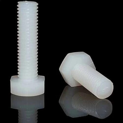 M6 x 40 Hex Head Screw 8.8 Plain IS 3055