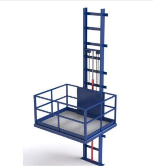 16330-76_image_0.jpg SBR NEW Mild Steel 10 ft Hydraulic Goods Lift 10 ton