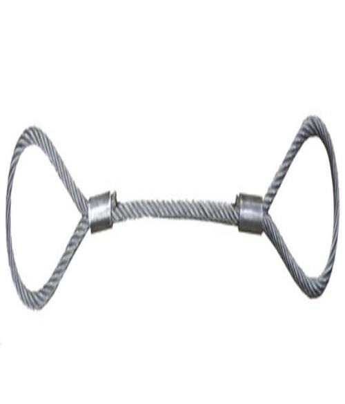 16331-383_image_0.jpg USHA MARTIN 1 m Loop and Loop Wire Rope Sling 0.7 ton SPL1M