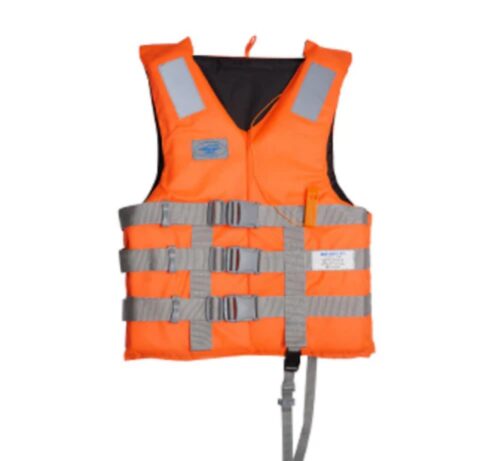 16333-280_image_0.jpg SEA MASTER 50 mm Buckle Closure Polyethylene Life Jackets XL