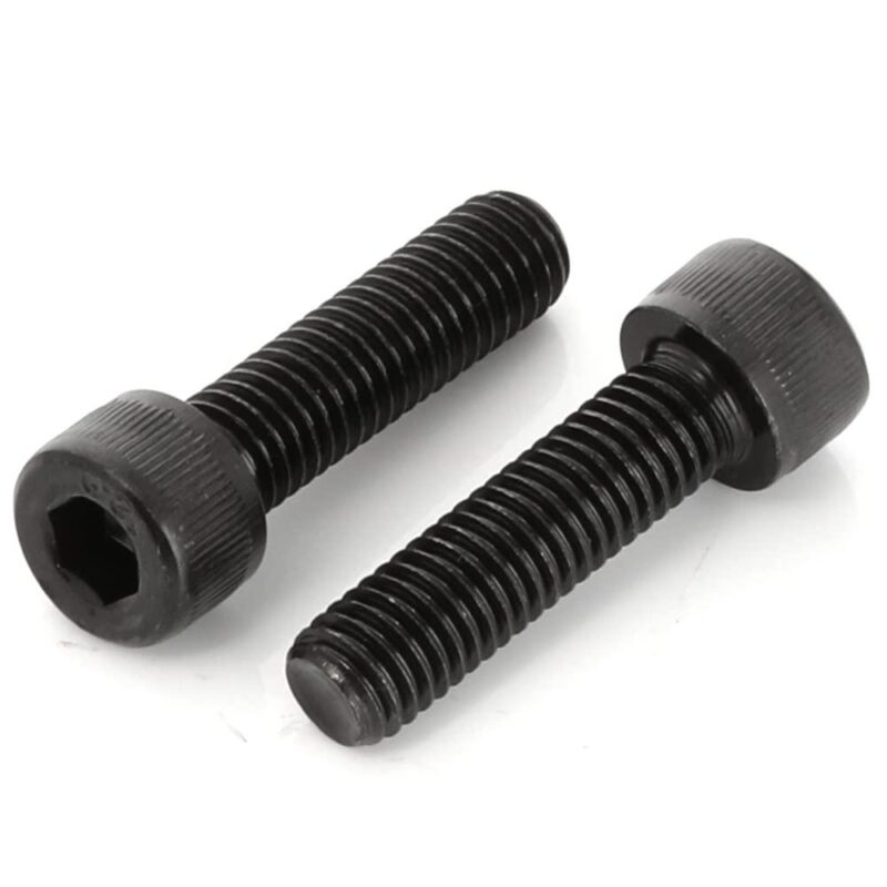 KOVA M12 x 40 Allen Hex Socket Head Screw 8.8 ISO 4762 Plain black