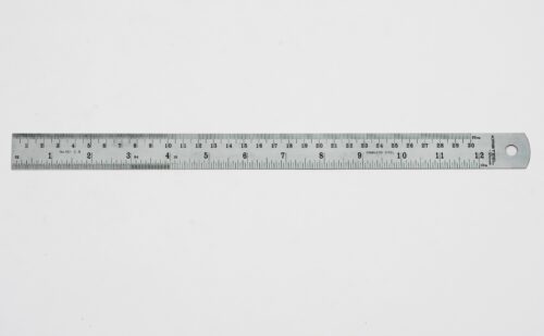 PRIME Rigid 15 mm Steel Rule P01