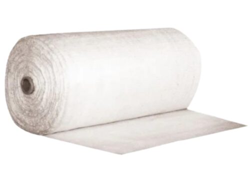 16338-834_image_0.jpg Energy Saving Woven Ceramic Fiber Cloth 500 kg/m3 1260 deg C